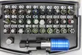 Produktbild: 32 teil Bits Set Profi mit Magnetischem + Einrast Bit Halter in Box mit Gürtel