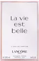 Produktbild: Lancome La vie est belle Eau de Parfum 100 ml  Damen  EDP NEU OVP In Folie