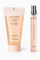 Produktbild: Lancôme La vie est belle Eau de Perfume Spray 10ml + 50ml Duschgel für Damen