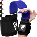 Produktbild: RDX Handgelenkstütze RDX Lifting Straps Hooks Strength Training, Handgelenk Schutz