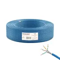 Produktbild: Premium X 50m CAT 8 Netzwerkkabel LAN Kabel Verlegekabel Ethernet Cat8 Installationskabel 40 Gbit/s AWG 23 reines Kupfer S/FTP PiMF PoE Eca Klasse Datenkabel Simplex - Blau