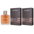 Produktbild: La Rive Heroic Man 2 x 100 ml Eau de Toilette EDT Set Herrenparfum