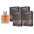 Produktbild: La Rive Heroic Man 4 x 100 ml Eau de Toilette EDT Set Herrenparfum