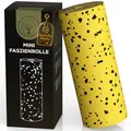 Produktbild: M.S.Lemberg® Mini Faszienrolle klein - Kompakte Massagerolle für Selbstmassage - Ideal für Fuß, Nacken, Fersensporn, Schulter, Arm, Wade, Rücken, Fusssohle, Fußrolle, Bein Massage Faszien Rolle