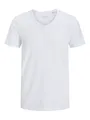 Produktbild: Herren TShirt JJEBasic VNeck Tee HerrenShirt 12059219 Optical White L