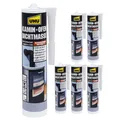 Produktbild: Kamin & Ofen Dichtmasse 6 x 530g bis 1250°C für Herd, Kamin, Ofen, Auspuff etc.