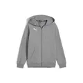 Produktbild: Puma Teamgoal Casuals Hooded Jacket Jr medium gray heather-puma white (33) 116