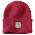 Produktbild: Carhartt Unisex Knit Cuffed Beanie (Closeout) Hat, Industry Red, Einheitsgröße EU