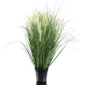 Produktbild: GASPER Ziergras - Pennisetum Grün buschig schwarzer Topf 65 cm - Kunstpflanzen