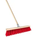 Produktbild: Prima-Online Straßenbesen Straßenbesen Kehrbesen Saalbesen Gartenbesen 30-100cm, mit Stiel 150cm 40 cm