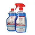 Produktbild: NIGRIN Scheiben-Entfroster Sprühflasche 1x500ml + 1x500ml Nachfüllflasche, Scheiben-Enteiser-Spray, Pumpzerstäuber, wirksam bis -55° C, verhindert Wiedervereisung