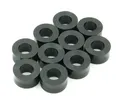 Produktbild: Design61 10x Distanzstücke Distanzhülsen Unterlegscheiben L 7 mm x Ø 15/6 mm M6 Rund HD-Polyethylen