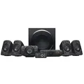 Produktbild: Logitech Z906 5.1 Sound System, Lautsprecher mit 1000 Watt Surround Sound, THX, Mehrere Audio-Eingänge, Fernbedienung, UK Stecker, PC/PS4/Xbox/Stereo-Anlage/TV/Smartphone/Tablet - Schwarz