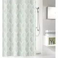Produktbild: Kleine Wolke Duschvorhang Leaf Maledivia, 180 x 200 cm Duschvorhänge