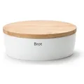 Produktbild: Continenta Brottopf Oval Keramik Weiß L (Large)