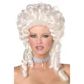 Produktbild: Marie Antoinette Perücke Weiß Lockig Barock Vitctorian Damen Kostüm Neu