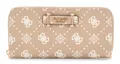 Produktbild: GUESS Geldbörse Silia SLG Large Zip Around Wallet Biscotti Logo Taupe