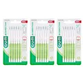 Produktbild: GUM Bi-Direction Interdentalbürsten 6 Stück Packung 0,7 mm grün (Kerze), 3er Vorteilspack (3x 6 Stück)