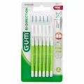 Produktbild: GUM Bi-Direction Interdentalbürsten 0,7 mm grün (Kerze) 6 Stück