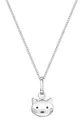 Produktbild: Firetti Kette mit Anhänger Schmuck Geschenk Silber 925 Halsschmuck Halskette Panzerkette Katze