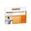 Produktbild: DICLOFENAC-ratiopharm Schmerzpflaster 5 St.