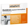 Produktbild: DICLOFENAC-ratiopharm Schmerzpflaster 5 St