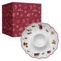 Produktbild: Villeroy & Boch Toy's Delight Eierbecher, Premium Porzellan, Weiß/Rot/Gold