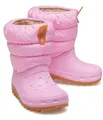 Produktbild: Crocs Unisex Kinder Classic Neo Puff Boot T Stiefel, Pink Tweed/Gum, 24/25 EU