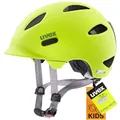 Produktbild: uvex OYO - Leichter Fahrradhelm für Kinder - intergierter Seitenschutz - erweiterbar mit LED-Licht - neon Yellow-Moss Green matt - 50-54 cm