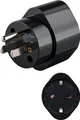 Produktbild: Goobay Netzadapter US/Japan, Schwarz - Schutzkontaktbuchse (Typ F, CEE 7/3) > US-/Japan-Stecker (Typ B, NEMA 5-15, 3-polig)