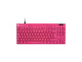 Produktbild: LOGITECH PRO X TKL RAPID mit magnetischen Analogschaltern, Gaming-Tastaturen, kabelgebunden, Magenta