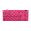 Produktbild: Logitech Gaming PRO X TKL RAPID Gaming Tastatur kabelgebundene Gaming Tastatur mit magnetischen Switches, magenta