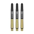 Produktbild: Target Darts Gold Pro Grip Evo Aluminium Dartschäfte Mittel
