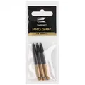 Produktbild: Target PRO GRIP EVO Schaft schwarz gold, Medium, 3 Stück