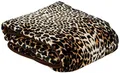 Produktbild: Gözze - Erstklassige Kuscheldecke, Cashmere Feeling, Hohes Stoffgewicht 500 g/m², 150 x 200 cm - Leopard, Braun