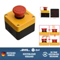 Produktbild: Not-Aus-Schalter Druckknopf 660V 10A  Kunststoff Metall Sperrschalter