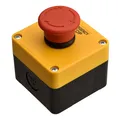 Produktbild: Red Sign NotStoppSchalter, Druckknopf, 660 V, 10A, 1NO 1NC, mit Box 1