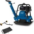 Produktbild: Scheppach Rüttelplatte Benzin HP3000S Verdichter Rüttler | 9PS | 160kg | 30,5kN Verdichtungsdruck | 50cm Verdichtungstiefe | mit Fahrwerk & Gummi...