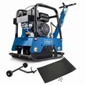 Produktbild: Scheppach Rüttelplatte HP2500S Verdichter reversierbar + Fahrvorrichtung | 6,5PS