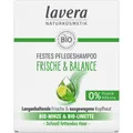 Produktbild: Lavera Festes Pflegeshampoo Frische & Balance   50 g