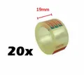 Produktbild: 24 x Tesa Tesafilm® transparent Nr. 57404, 19 mm x 10 m