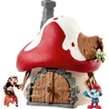 Produktbild: schleich® Pre School Smurfs 20803 Schlumpf Haus mit 2 Figuren