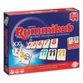 Produktbild: Jumbo Spiele, Rummikub XXL mit extra großen Zahlen, Legespiel, Deutsche Ausgabe