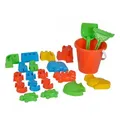 Produktbild: Simba Sandspielzeug 107114090, Promotion Spielset, mit Eimer, Schaufel, Rechen und Sandformen 22 Teile