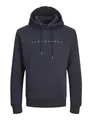 Produktbild: Jack & Jones Herren Jjestar Jj Sweat Hood Noos Pls Kapuzenpullover, Dunkelblau, 3XL Große Größen EU