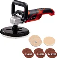 Produktbild: Einhell Winkelpolierer CC-PO 1100/1E, 3500 max. U/min, Ø 180 mm, inkl. Koffer für universelle Aufbewahrung von Werkzeug und Zubehör