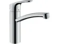 Produktbild: hansgrohe Focus M41 Küchenarmatur 160 1jet 31806000 schwenkbarer Auslauf, 3/8
