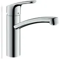 Produktbild: Hans Grohe Hansgrohe Focus M41 Armatur Wasserhahn Einhebel-Küchenmischer 160, 1jet Chrom