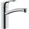 Produktbild: hansgrohe Focus M41 Küchenarmatur 160 1jet 31806000 schwenkbarer Auslauf, 3/8