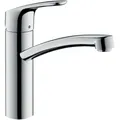Produktbild: hansgrohe Focus M41 Küchenarmatur 160 1jet 31806000 schwenkbarer Auslauf, 3/8